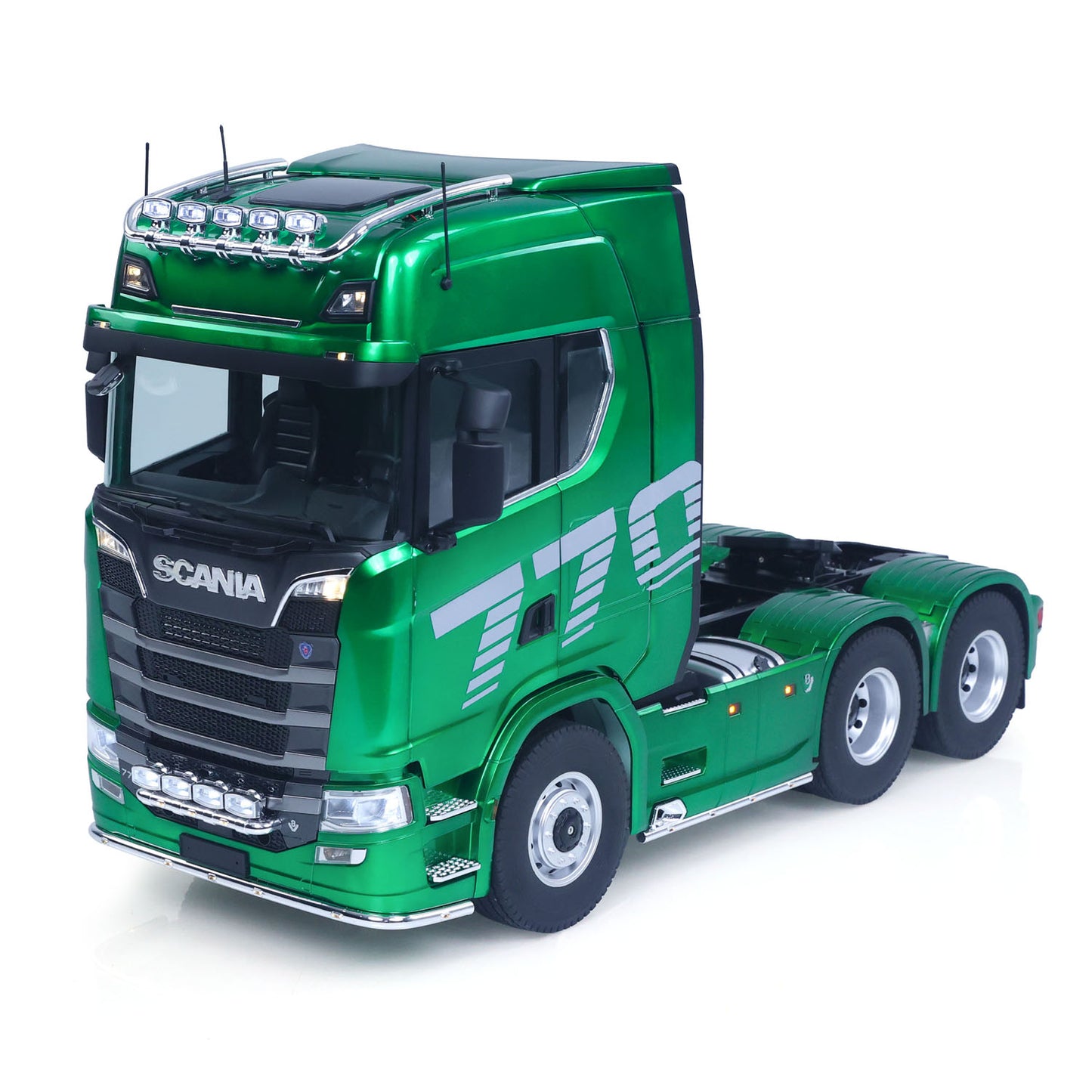 KABOLITE 6*6 Ready To Run 1/14 RC Tractor Truck Remote Control Car Hobby Model Painted Assembled 770S With Light Sound