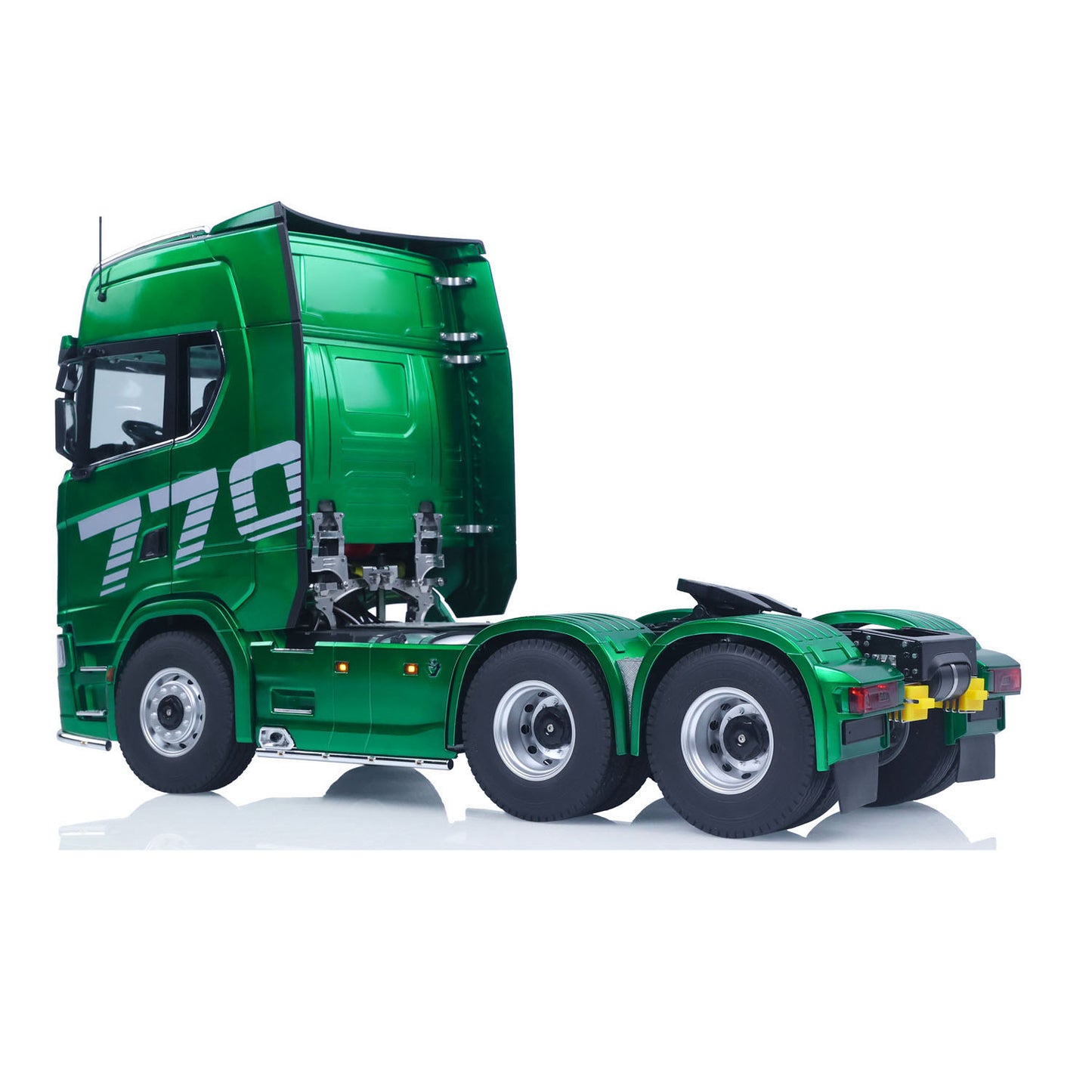 DE Stock 1/14 KABOLITE 770S 100 6X6 RC Tractor Truck Romote Control RTR Vehicle Model 2 Speed Axle Locks Metal Chassis Rail Openable Door
