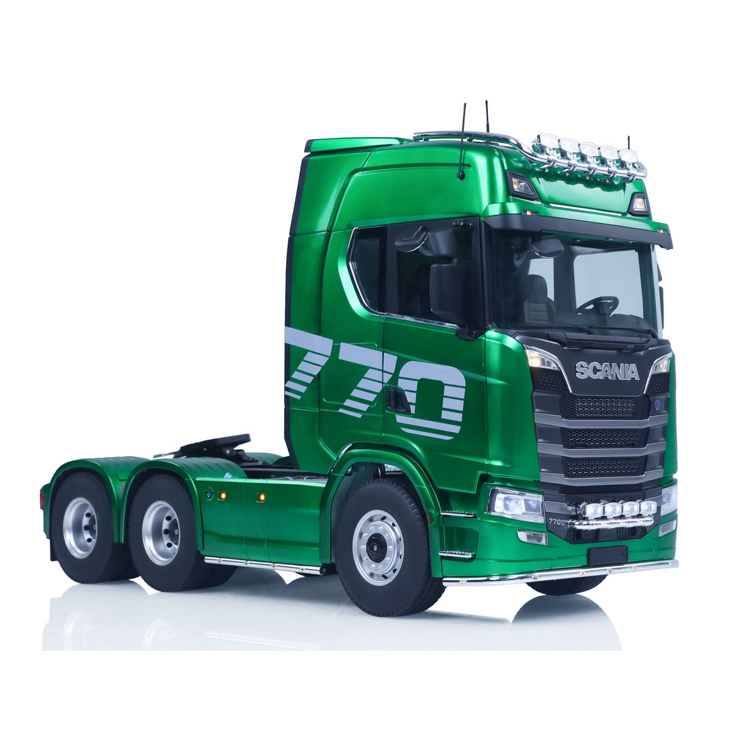 KABOLITE 6*6 Ready To Run 1/14 RC Tractor Truck Remote Control Car Hobby Model Painted Assembled 770S With Light Sound