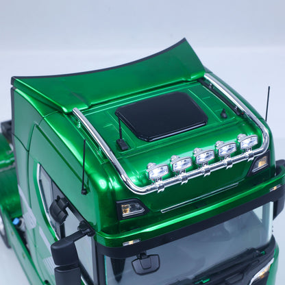 DE Stock 1/14 KABOLITE 770S 100 6X6 RC Tractor Truck Romote Control RTR Vehicle Model 2 Speed Axle Locks Metal Chassis Rail Openable Door
