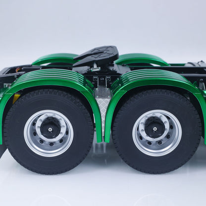 DE Stock 1/14 KABOLITE 770S 100 6X6 RC Tractor Truck Romote Control RTR Vehicle Model 2 Speed Axle Locks Metal Chassis Rail Openable Door