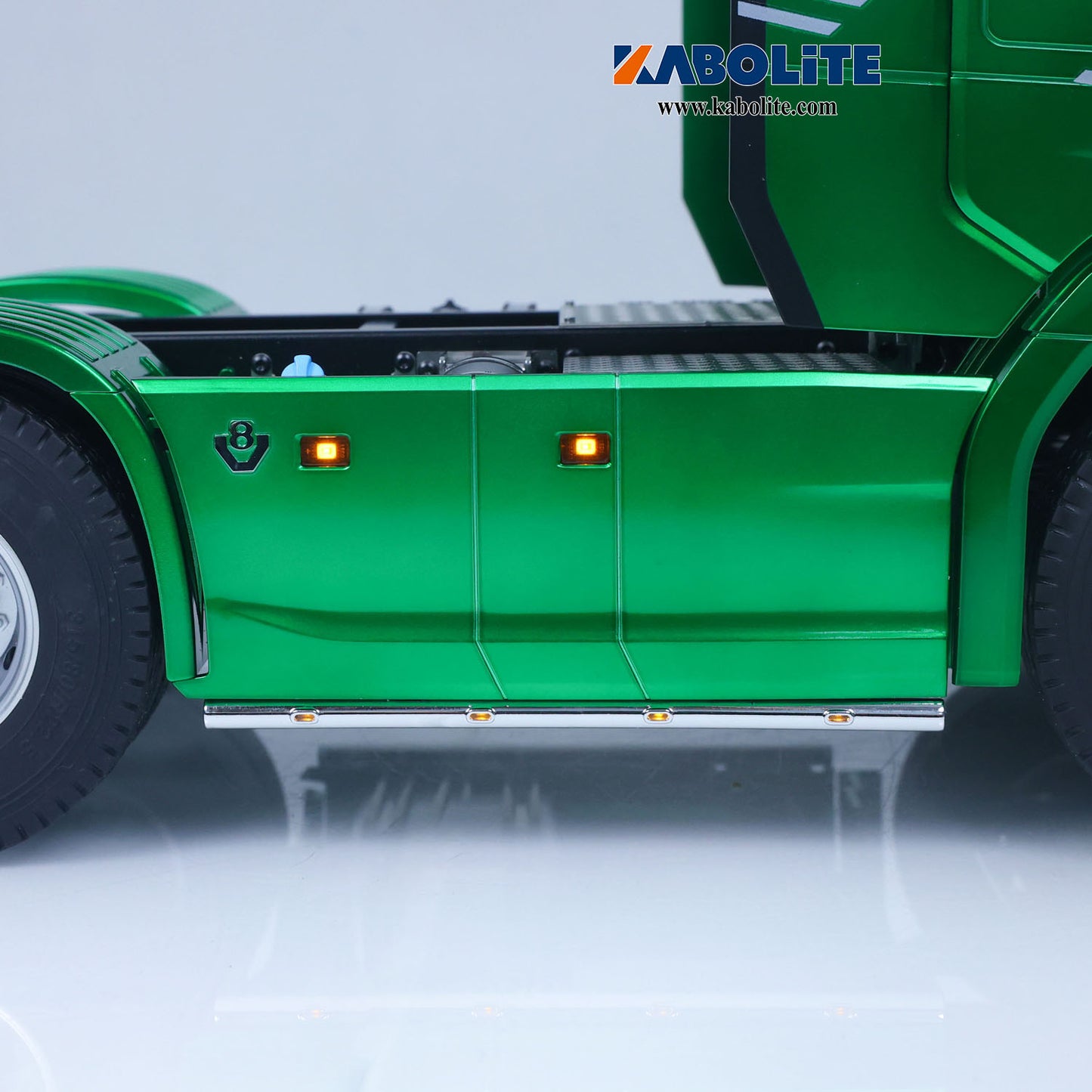 KABOLITE 1/14 770S 100 RC Tractor Truck 6x6 Lorry Model FlySky Radio System 2 Speed Transmission