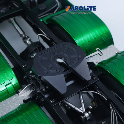 Fast Free Shipping for EU 1/14 KABOLITE 770S 100 6X6 RC Tractor Truck Romote Control RTR Vehicle Model 2 Speed Axle Locks Metal Chassis Rail Openable Door