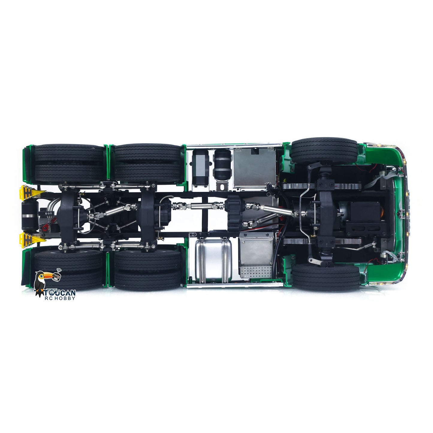 Fast Free Shipping 1/14 KABOLITE RC Tractor Truck SC 770S 100 6X6 2Speed Romote Control Vehicle Axle Locks Metal Chassis Rail Openable Door RTR