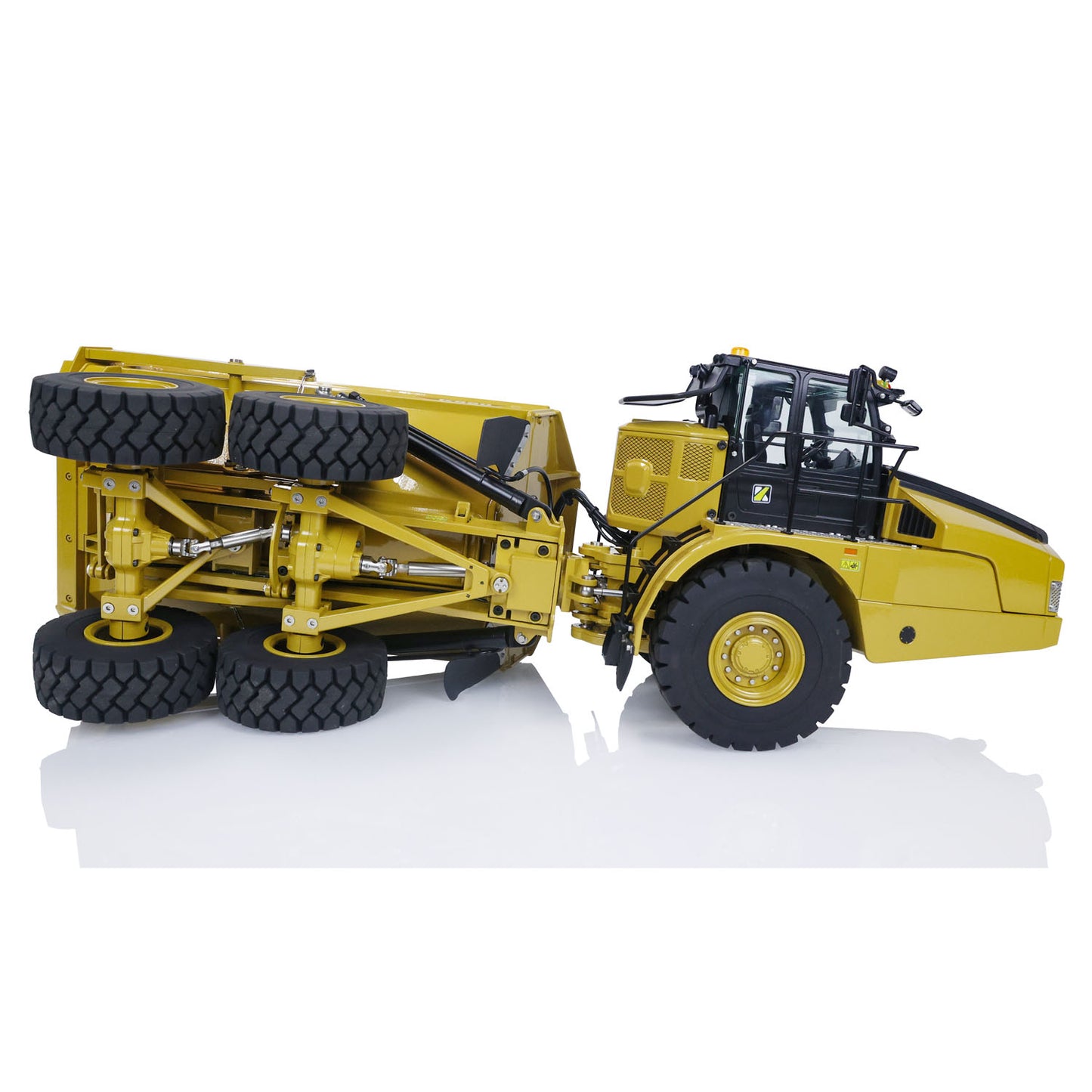 Flash Sale US Stock KABOLITE K960 1/20 RC Hydraulic Articulated Truck 6x6 Remote Control Dumper Cars Lights System ST8 Transmitter Battery