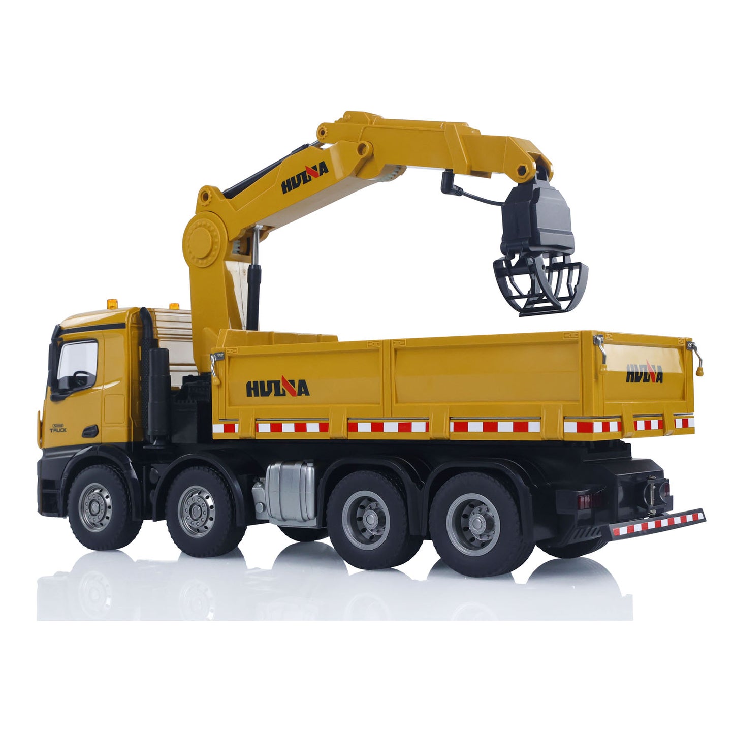 US Stock HUINA 1538 1/14 RC Timber Grab Truck Dumper Remote Control Model Toy Vehicles 2.4G Radio Battery