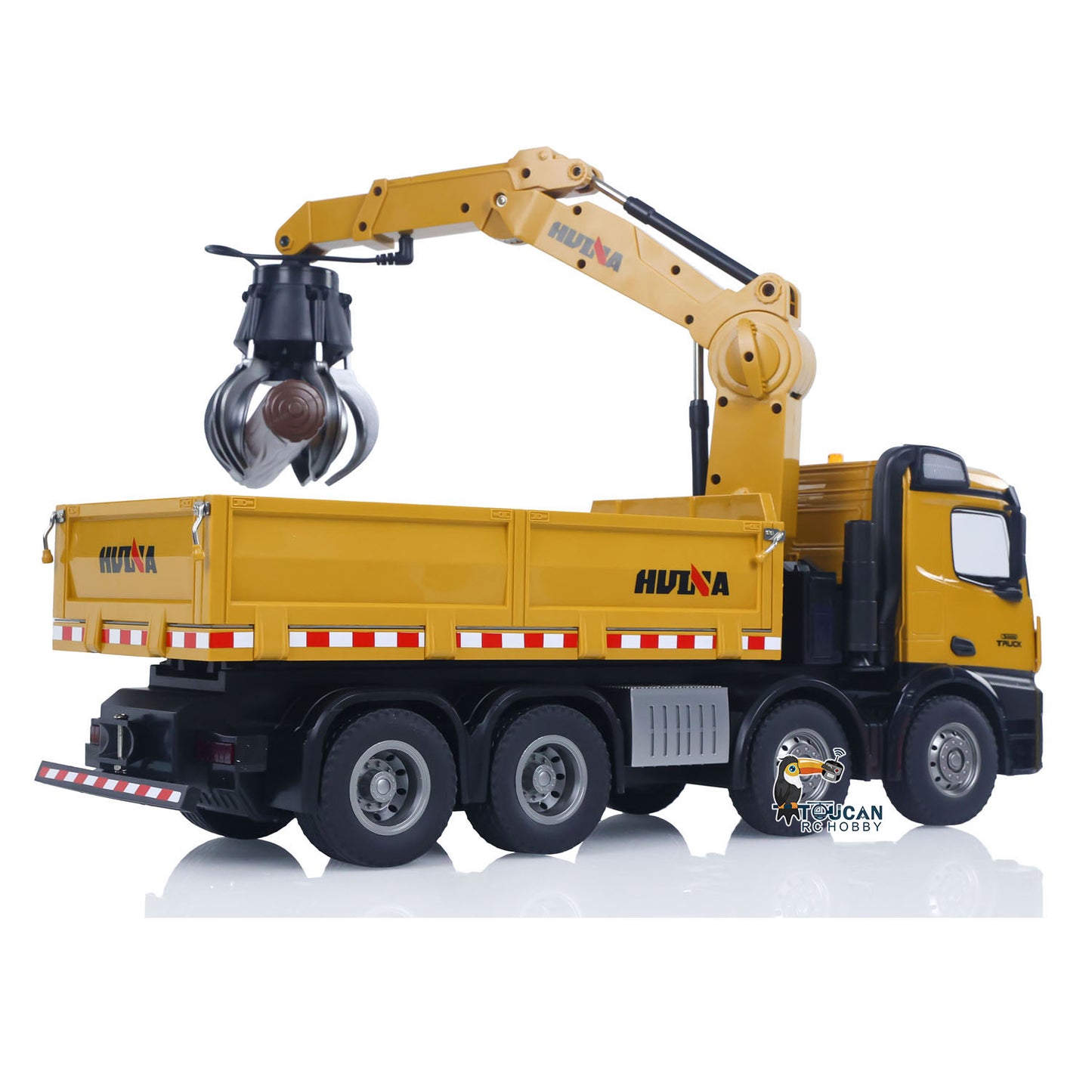 HUINA 1538 1/14 RC Timber Grab Truck Dumper Remote Control Model Toy Vehicles 2.4G Radio Battery