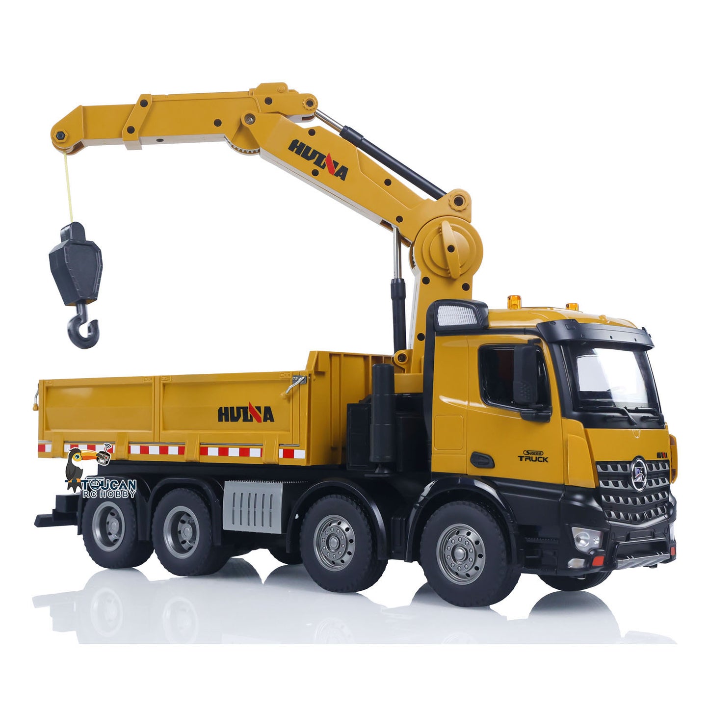 HUINA 1538 1/14 RC Timber Grab Truck Dumper Remote Control Model Toy Vehicles 2.4G Radio Battery