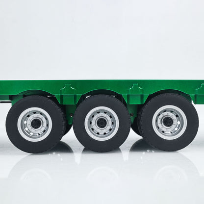Fast Free Shipping for EU HUINA 1/18 Plastic 3 Axles Flatbed Semi Trailer 1502 for RC Tractor Truck 1501 Electric Support Legs 3.7V Li-Po Battery
