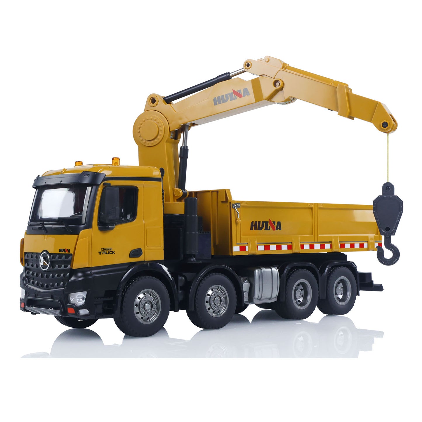 US Stock HUINA 1538 1/14 RC Timber Grab Truck Dumper Remote Control Model Toy Vehicles 2.4G Radio Battery