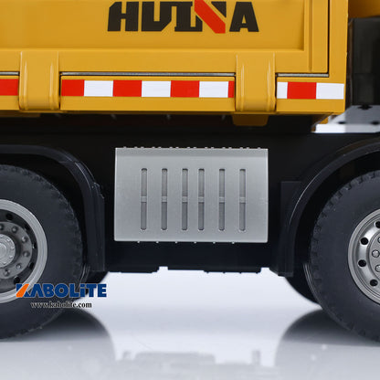 Fast Free Shipping for EU HUINA 1538 1/14 RC Timber Grab Dumper Truck with Light Sound 26CH 2.4G Radio Controller for Scale Machinery Enthusiasts