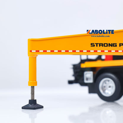 US Stock HUINA 1381 1/18 Remote Control Concrete Pump Truck Engineering Vehicle Finished Model RTR Manual Support Leg Light Sound Effects