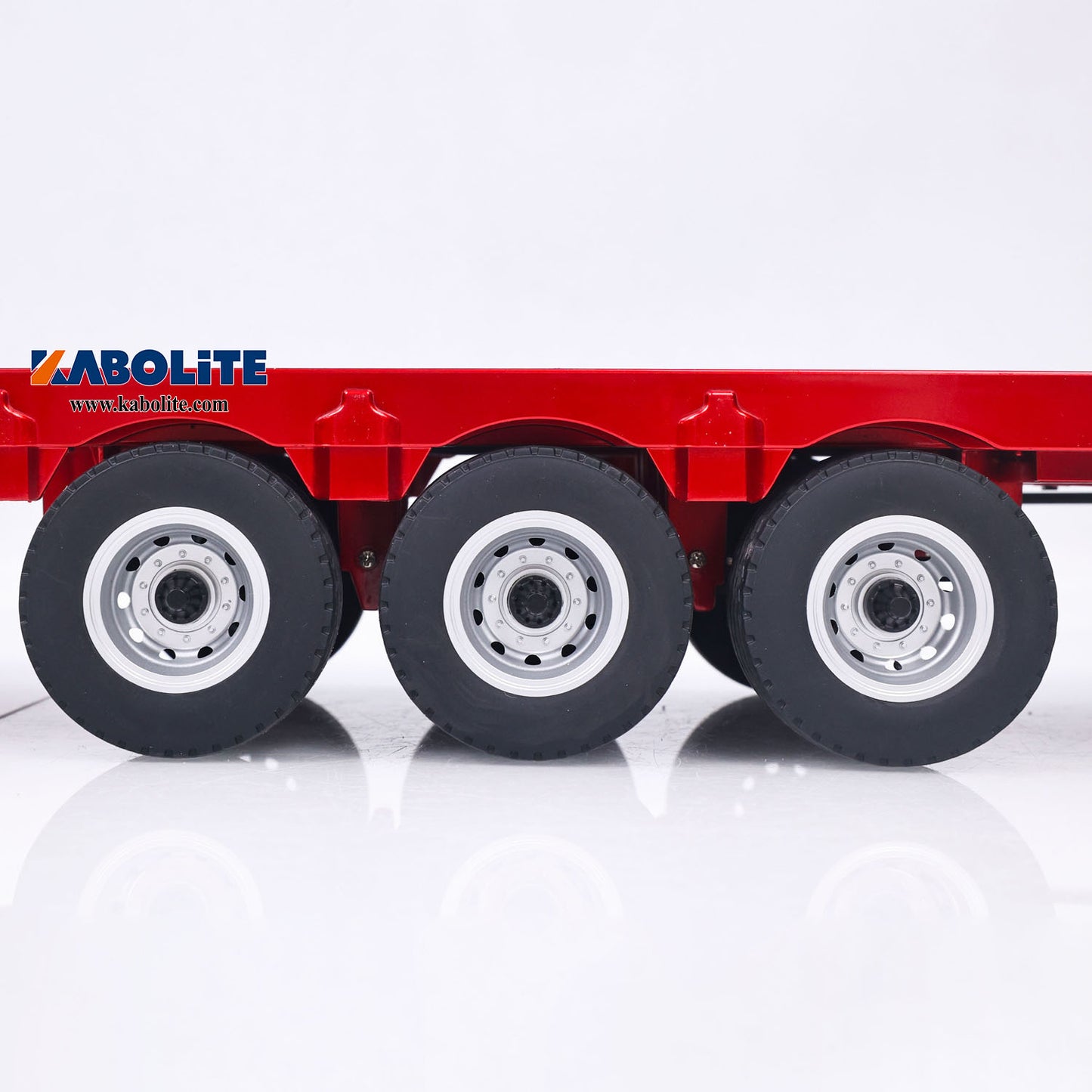 IN Stock HUINA 1502 1/18 3 Axles Plastic Semi Trailer Flatbed with Electric Tailboard Lifting Legs for RC Tractor Truck 1501 Lorry Model