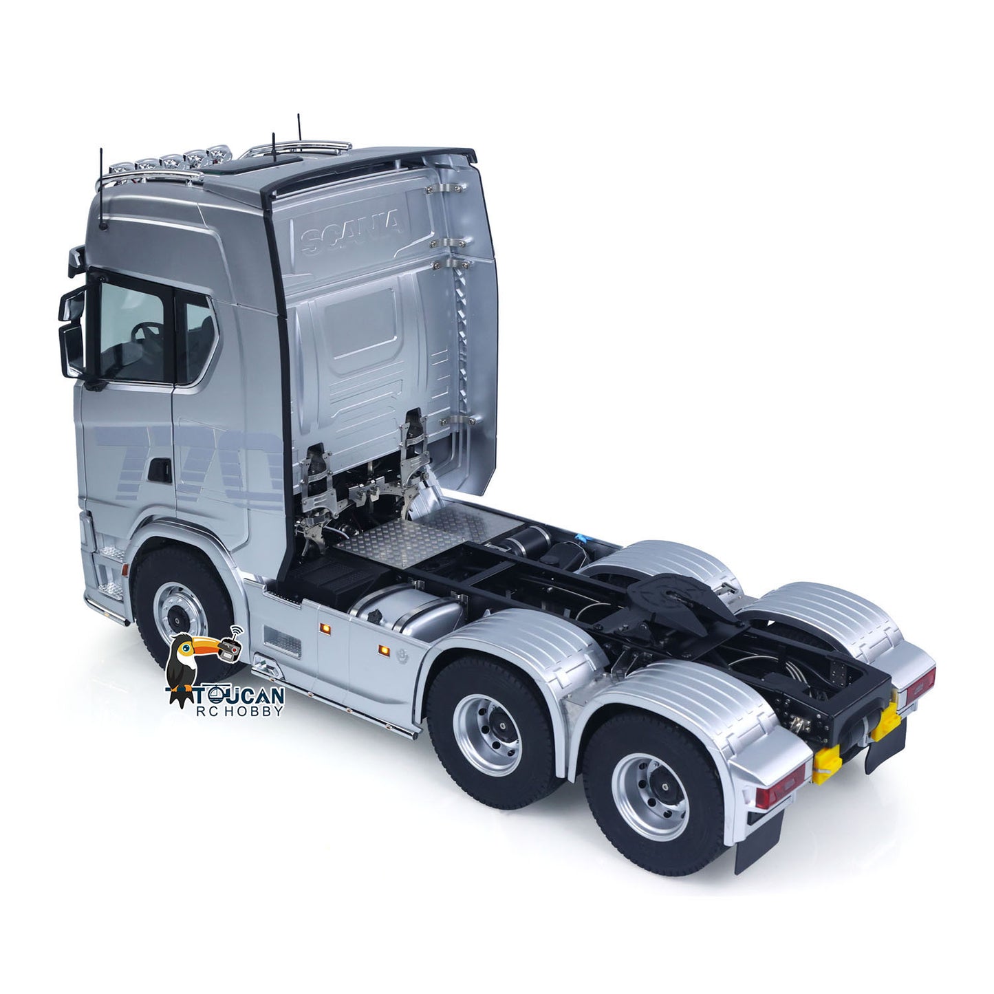 KABOLITE 6*6 Ready To Run 1/14 RC Tractor Truck Remote Control Car Hobby Model Painted Assembled 770S With Light Sound