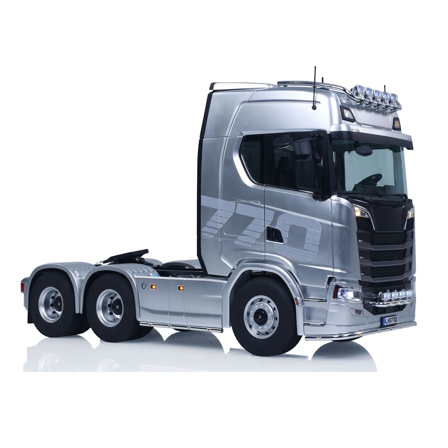 Fast Free Shipping for EU KABOLITE 1/14 770S 100 RC Tractor Truck 6x6 Remote Control Lorry Car 2Speed Gearbox Differential Lock Battery Radio RTR Model