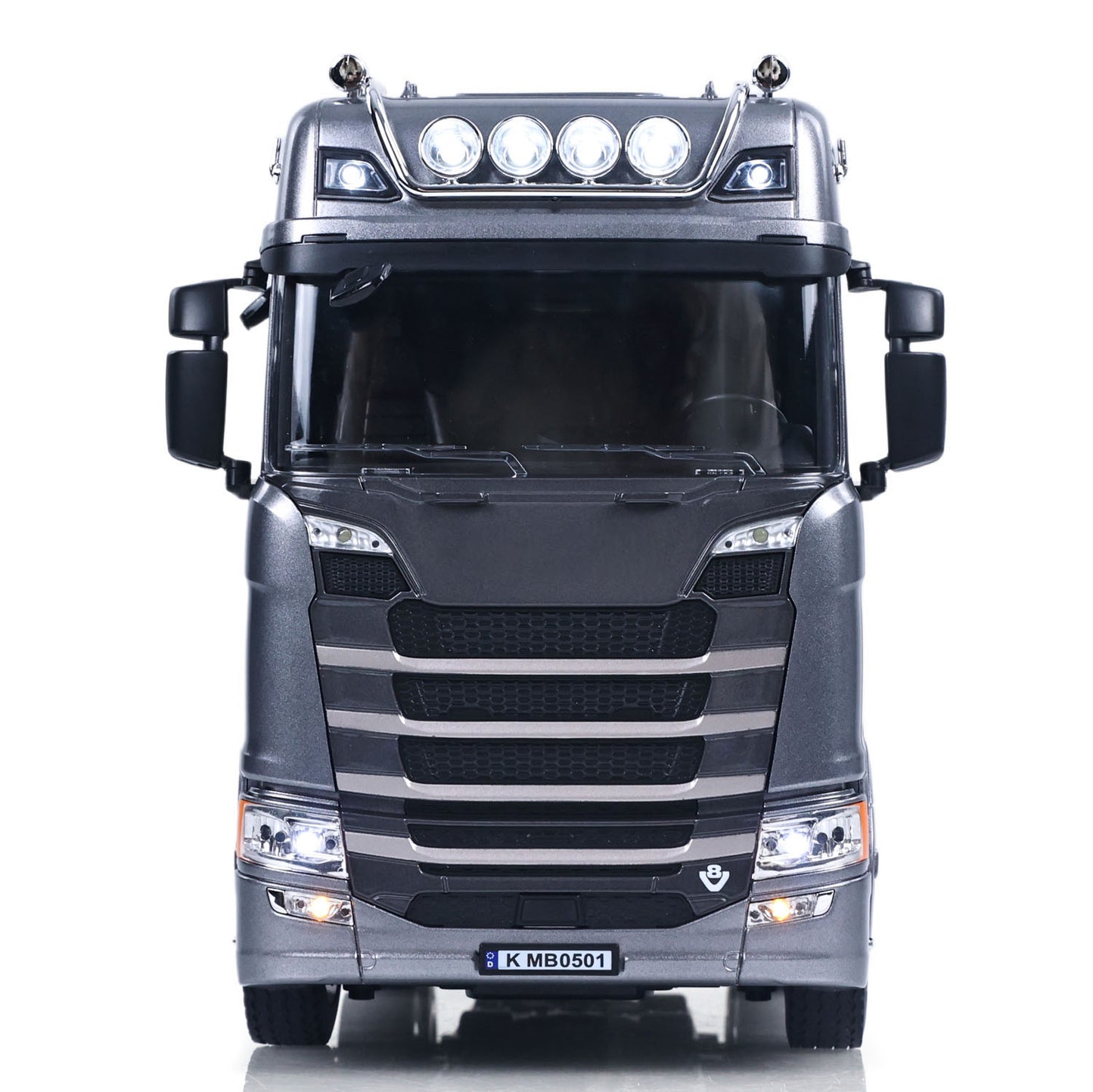 DE Stock HUINA Plastic 1/18 6X4 RC Tractor Truck 770S 1501 RWD Remote Control Lorry Vehicle Light Sound RTR Model Toys for Adults