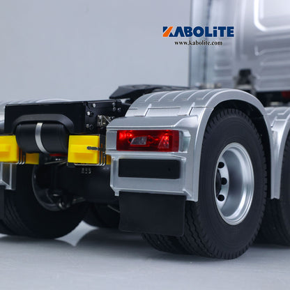 Fast Free Shipping for EU KABOLITE 1/14 770S 100 RC Tractor Truck 6x6 Remote Control Lorry Car 2Speed Gearbox Differential Lock Battery Radio RTR Model