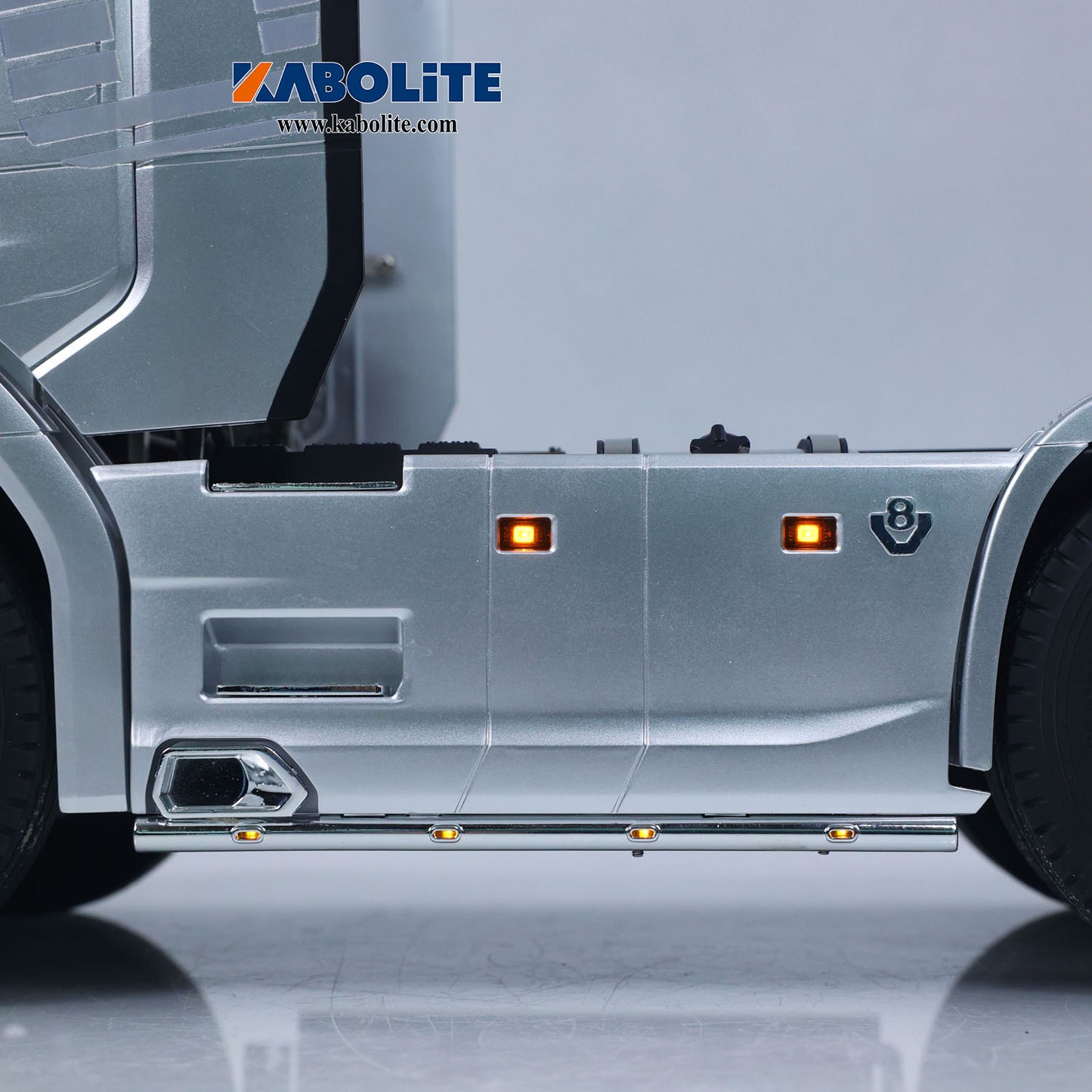 Fast Free Shipping for EU KABOLITE 1/14 770S 100 RC Tractor Truck 6x6 Remote Control Lorry Car 2Speed Gearbox Differential Lock Battery Radio RTR Model