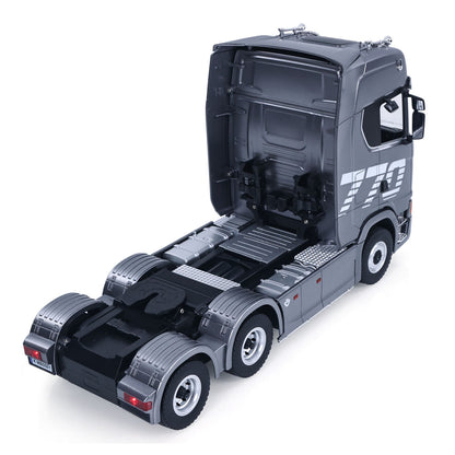 DE Stock HUINA Plastic 1/18 6X4 RC Tractor Truck 770S 1501 RWD Remote Control Lorry Vehicle Light Sound RTR Model Toys for Adults