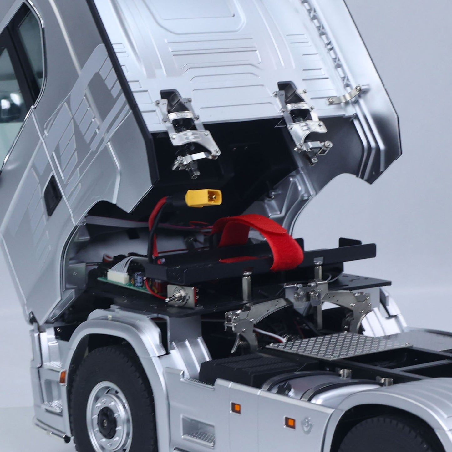 KABOLITE 6*6 Ready To Run 1/14 RC Tractor Truck Remote Control Car Hobby Model Painted Assembled 770S With Light Sound