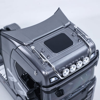 DE Stock HUINA Plastic 1/18 6X4 RC Tractor Truck 770S 1501 RWD Remote Control Lorry Vehicle Light Sound RTR Model Toys for Adults