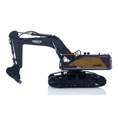 HUINA Toy 1/14 592 RC Tracked Excavator Car Model Gift 2.4G Radio Light Sound Remote Control Construction Vehicle