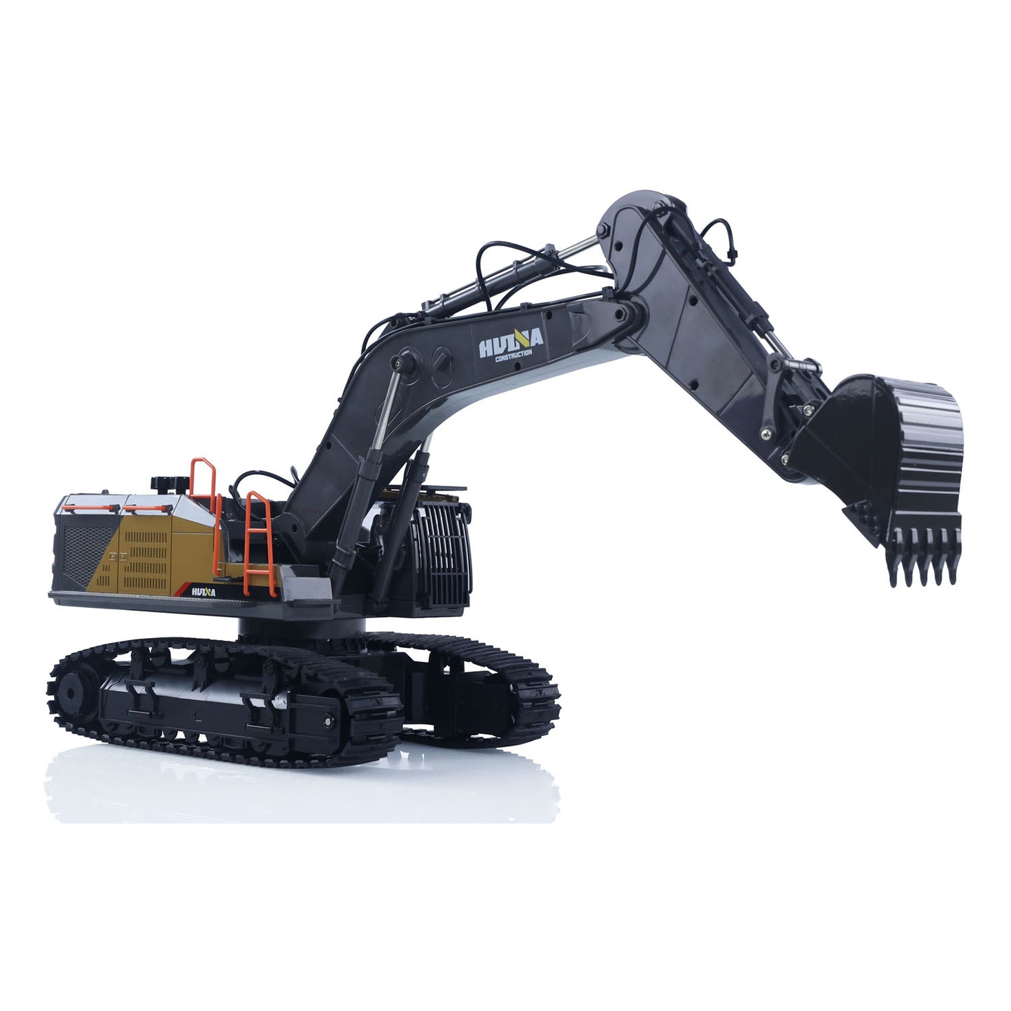 HUINA Toy 1/14 592 RC Tracked Excavator Car Model Gift 2.4G Radio Light Sound Remote Control Construction Vehicle