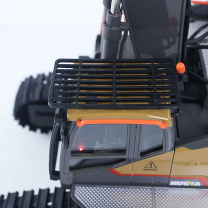 HUINA Toy 1/14 592 RC Tracked Excavator Car Model Gift 2.4G Radio Light Sound Remote Control Construction Vehicle