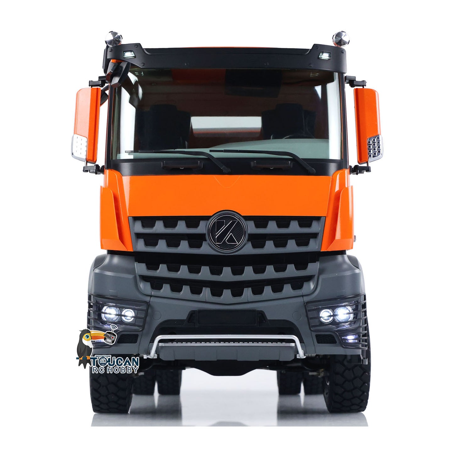 Flash Sale US Stock 1/14 Kabolite 5701 RC Dump Truck 4x4 Remote Control Dumper Car Sound Light Model