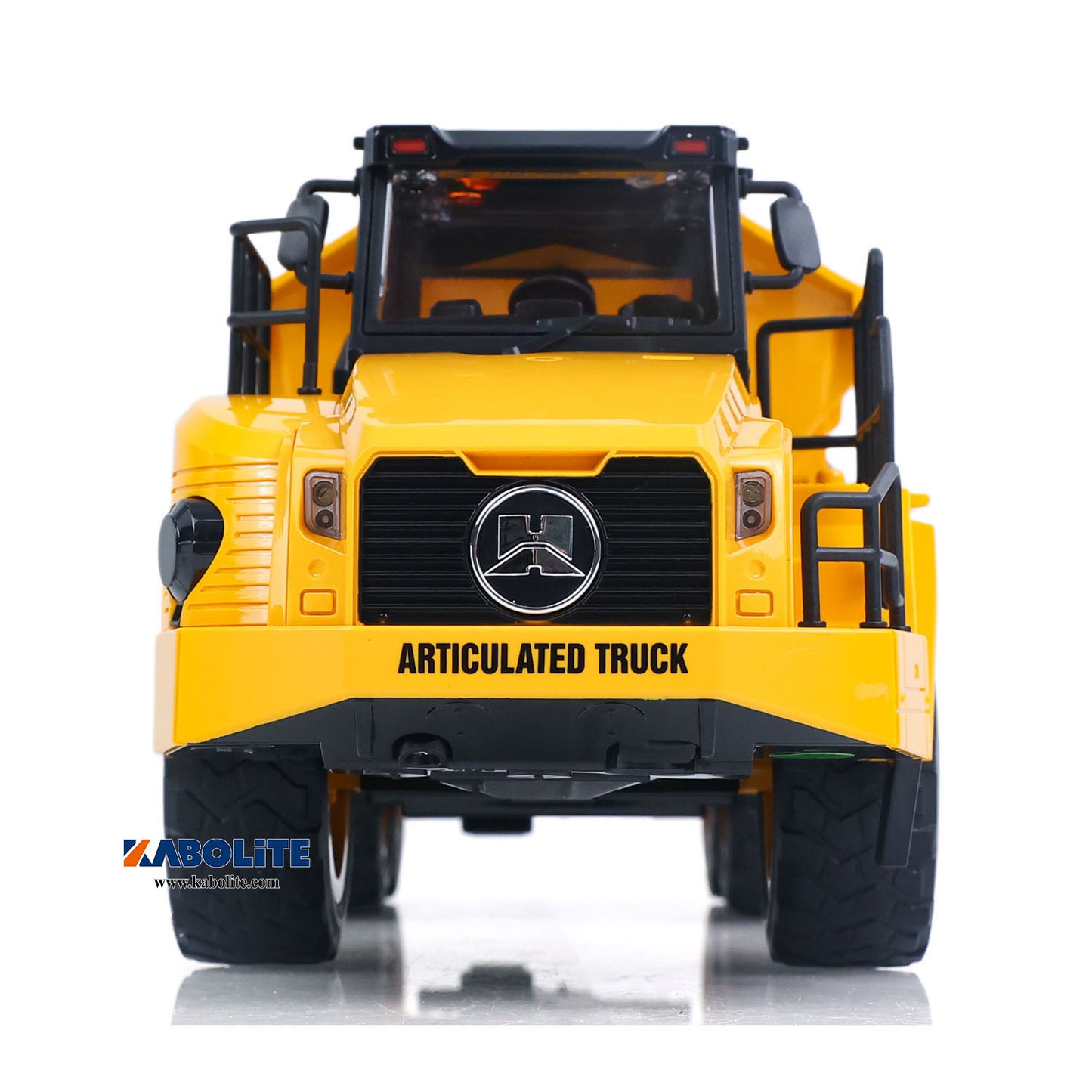 IN Stock HUINA 553 1/16 Half Metal Electric Remote Control Dump Truck RC Construction Vehicle Tipper Lights Sounds Effect RTR Model