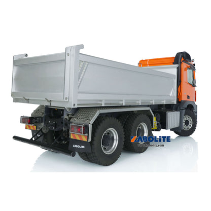 Kabolite K3364 1/14 6x6 Metal Hydraulic RC Dump Truck with 2 Speed Transmission Light Sound