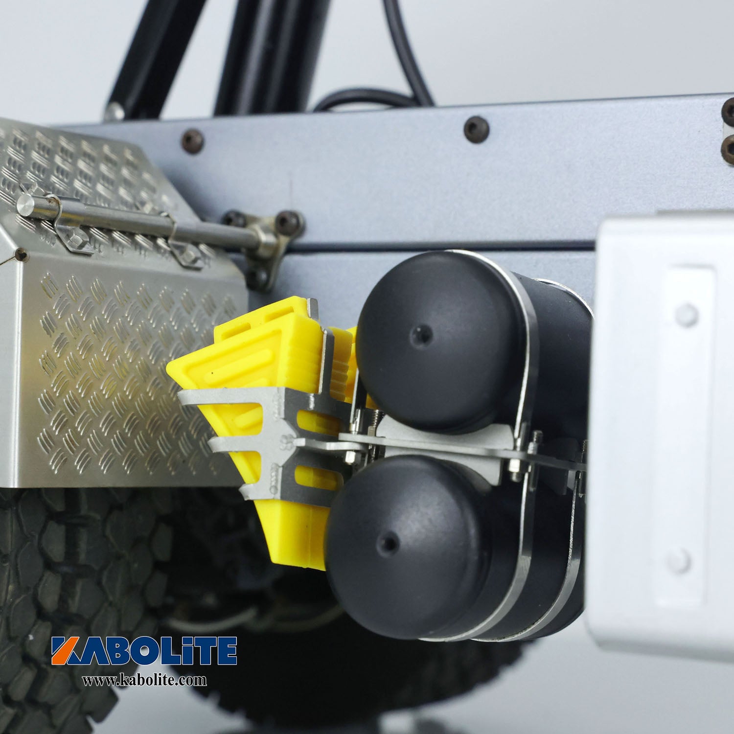 Kabolite K3364 1/14 6x6 Metal Hydraulic RC Dump Truck with Differential Lock Light Sound