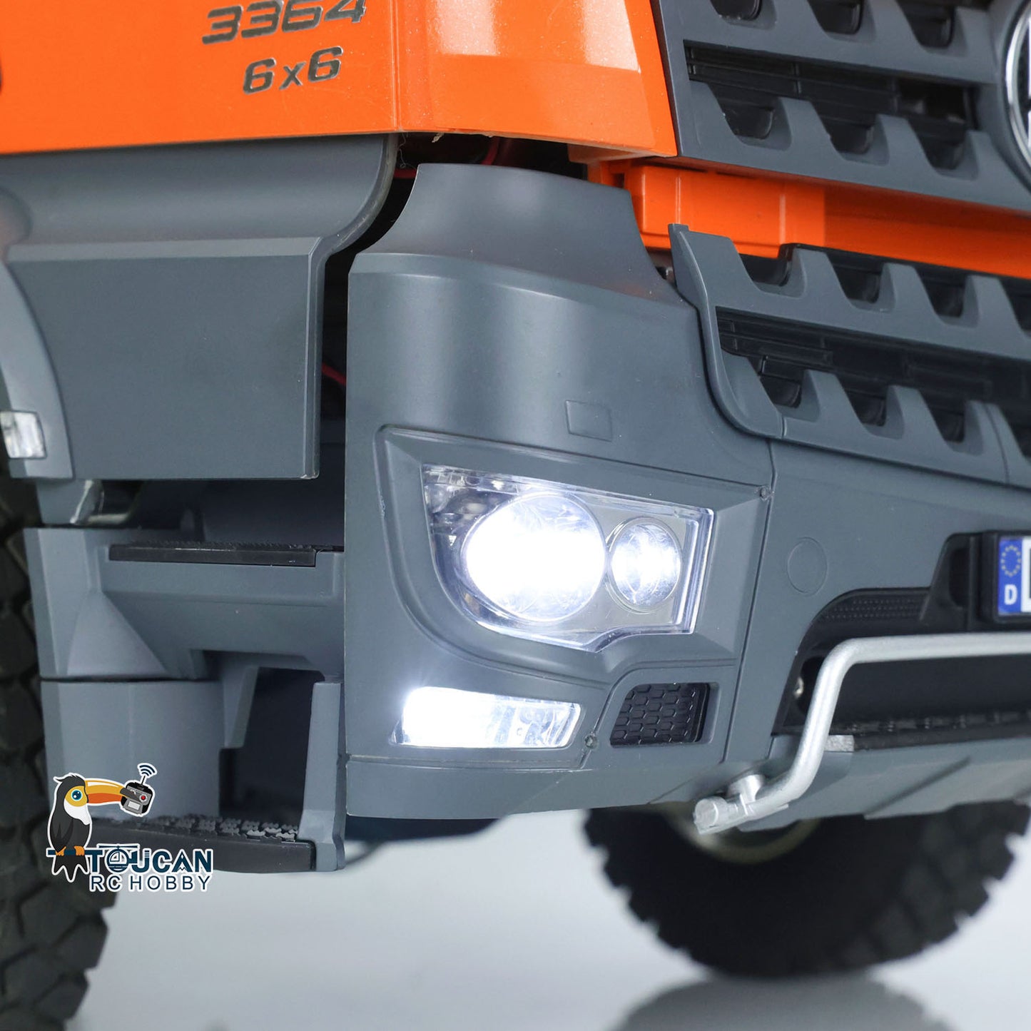 Fast Free Shipping for EU Kabolite 1/14 6x6 Hydraulic Remote Control  Dumper Truck for K3364 HUINA Tipper Cars