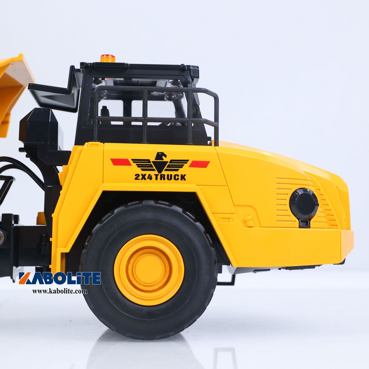 IN Stock HUINA 553 1/16 Half Metal Electric Remote Control Dump Truck RC Construction Vehicle Tipper Lights Sounds Effect RTR Model