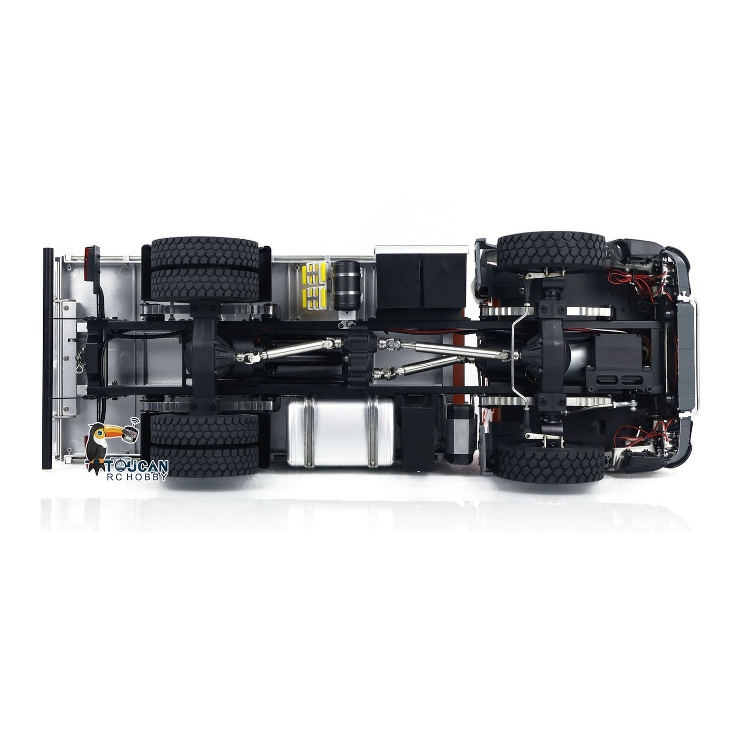 Flash Sale US Stock 1/14 Kabolite 5701 RC Dump Truck 4x4 Remote Control Dumper Car Sound Light Model