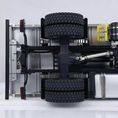 EU Stock Kabolite 1/14 5701 4x4 RC Dumper Truck Model 2 Speed Gearbox 3 in 1 Mainboard Radio System Servo Motor Light Sound