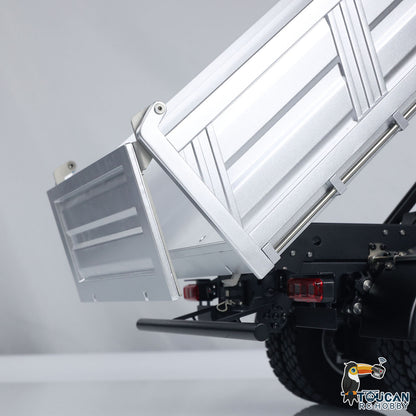 Flash Sale US Stock 1/14 Kabolite 5701 RC Dump Truck 4x4 Remote Control Dumper Car Sound Light Model