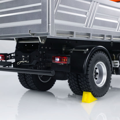 EU Stock Kabolite 1/14 5701 4x4 RC Dumper Truck Model 2 Speed Gearbox 3 in 1 Mainboard Radio System Servo Motor Light Sound