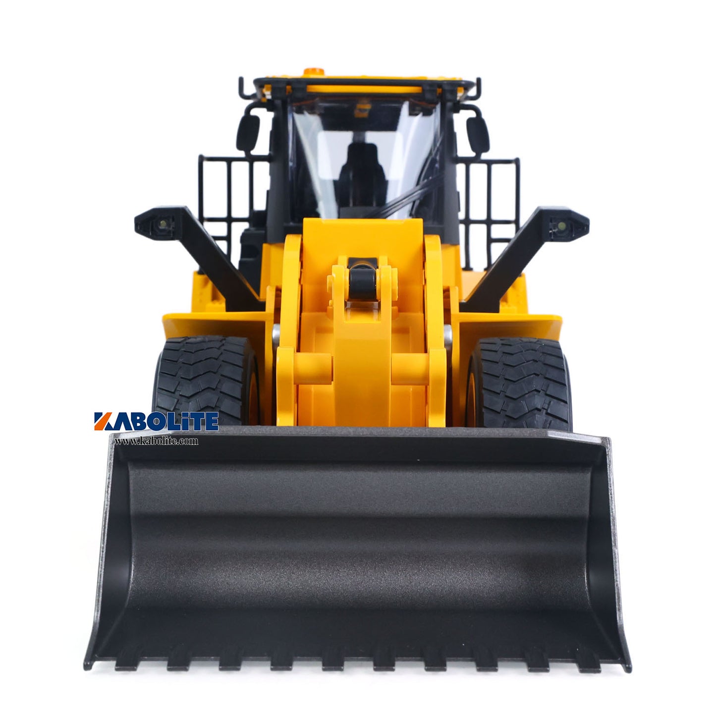 IN Stock HUINA 552 1/16 Half Metal Electric Remote Control Loader Mini RC Engineering Vehicle Model Radio Lights Sounds Effects