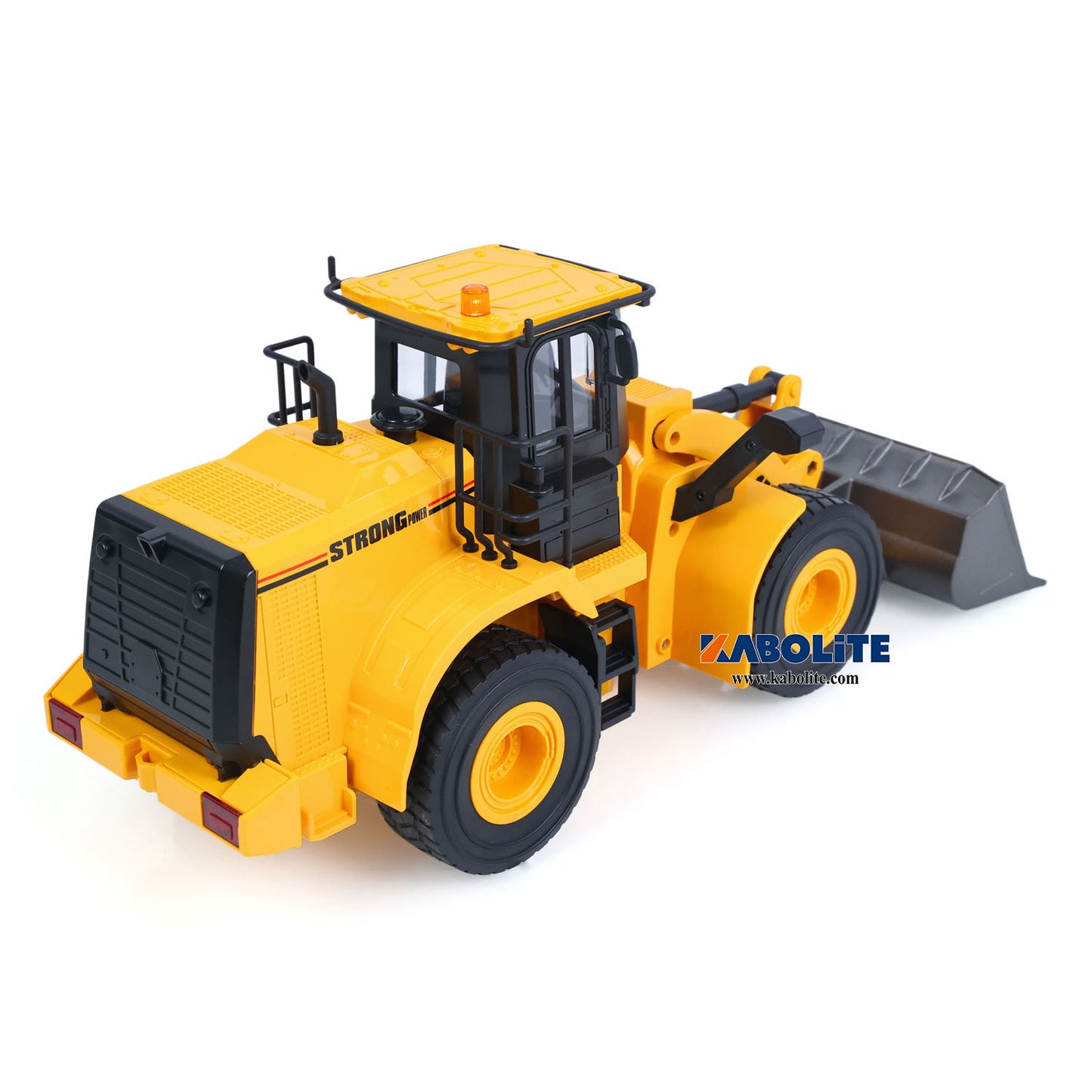 IN Stock HUINA 552 1/16 Half Metal Electric Remote Control Loader Mini RC Engineering Vehicle Model Radio Lights Sounds Effects