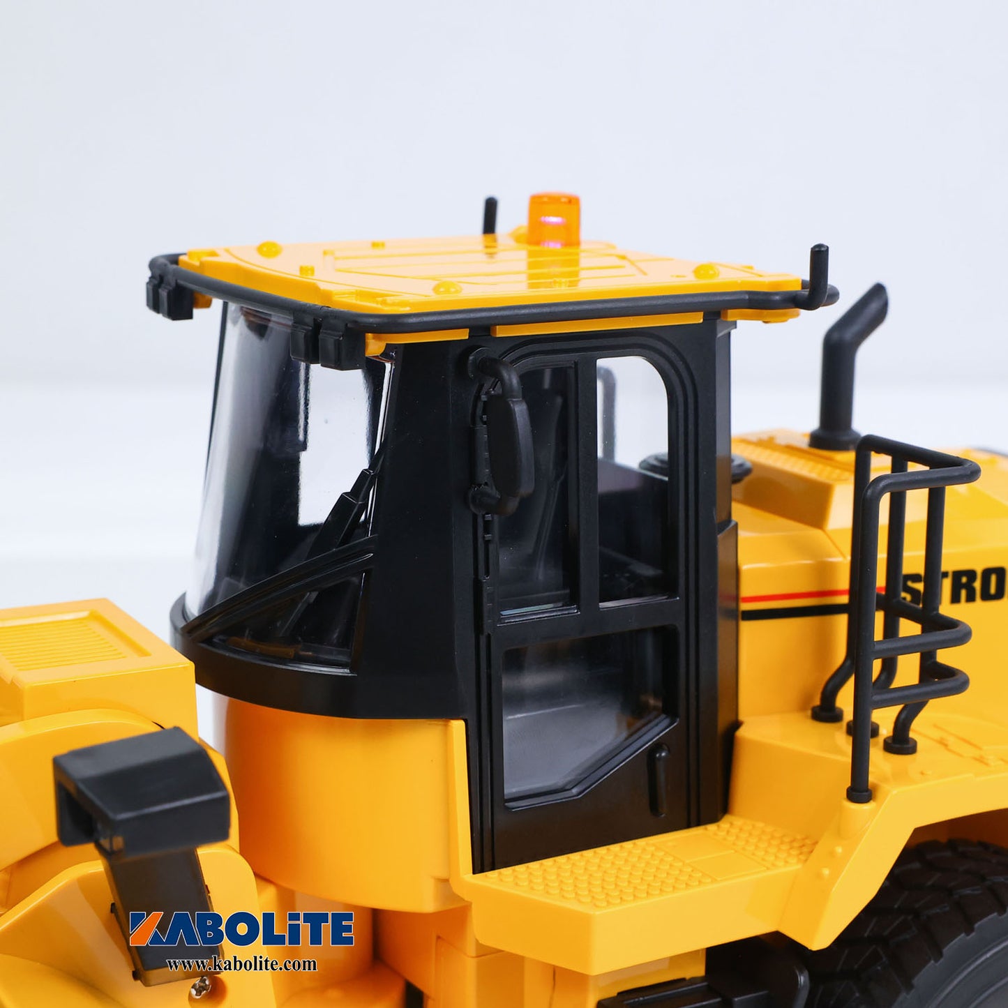 IN Stock HUINA 552 1/16 Half Metal Electric Remote Control Loader Mini RC Engineering Vehicle Model Radio Lights Sounds Effects