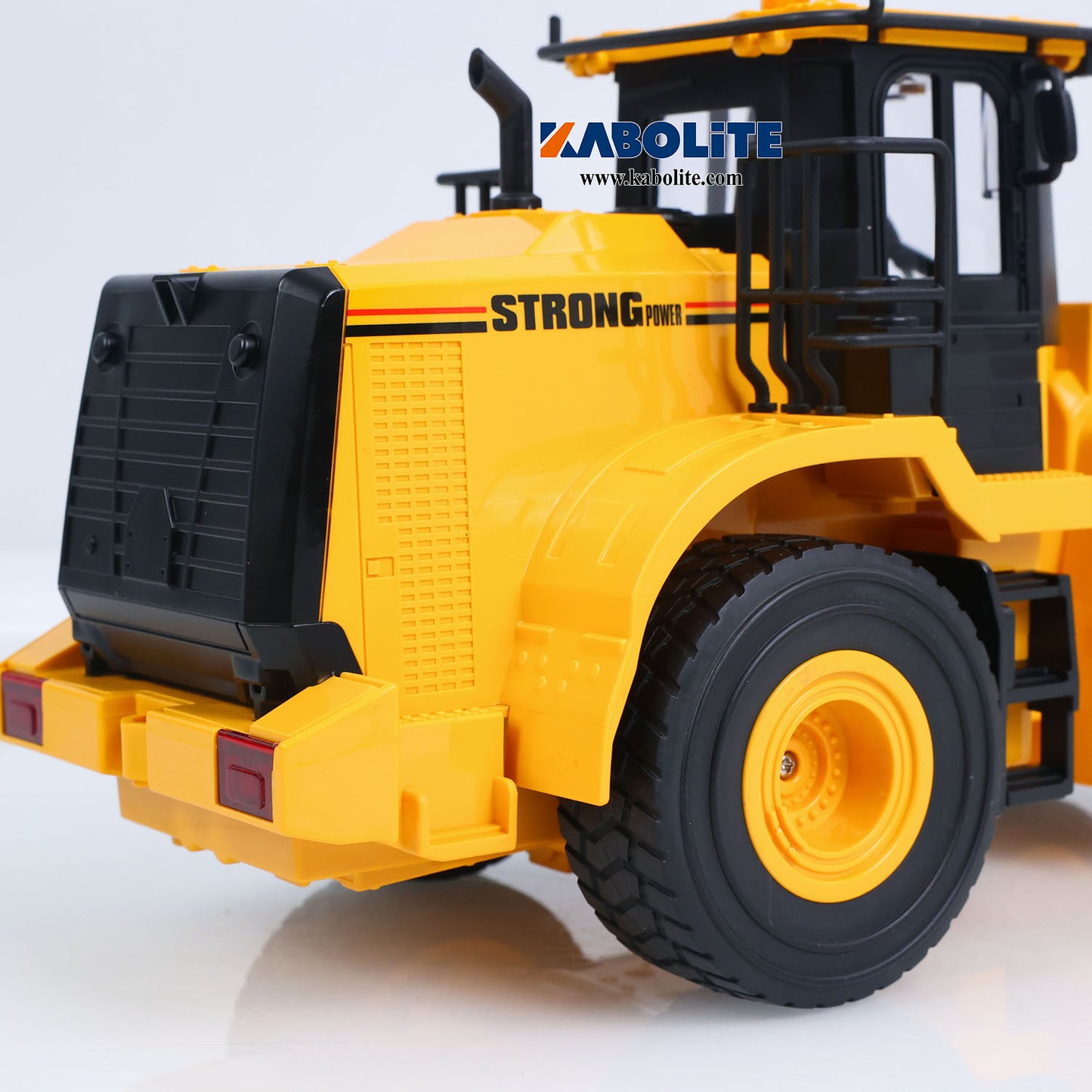 IN Stock HUINA 552 1/16 Half Metal Electric Remote Control Loader Mini RC Engineering Vehicle Model Radio Lights Sounds Effects