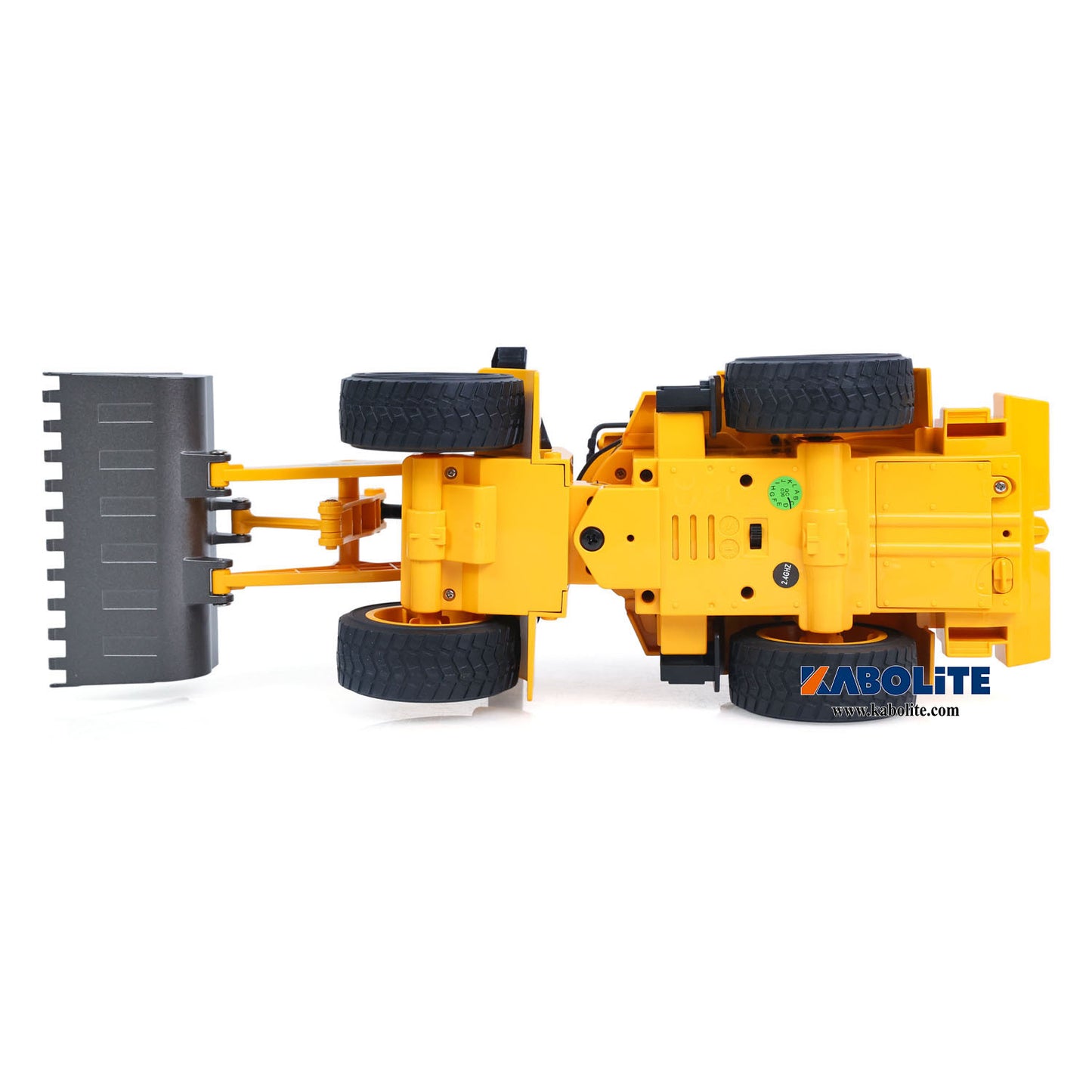 IN Stock HUINA 552 1/16 Half Metal Electric Remote Control Loader Mini RC Engineering Vehicle Model Radio Lights Sounds Effects
