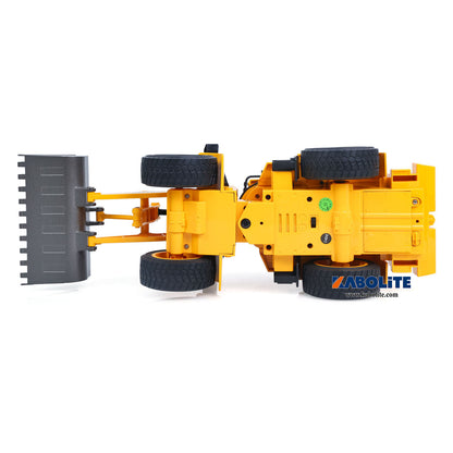 IN Stock HUINA 552 1/16 Half Metal Electric Remote Control Loader Mini RC Engineering Vehicle Model Radio Lights Sounds Effects