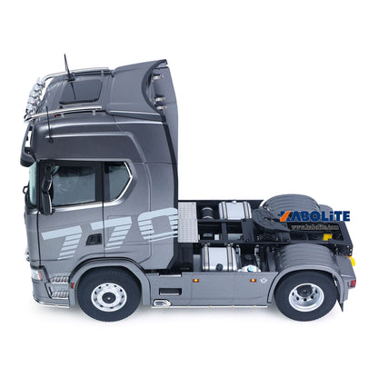 KABOLITE 770S 100 1/14 4X2 RC Tractor Truck with Metal Chassis Sound Light System for Outdoor
