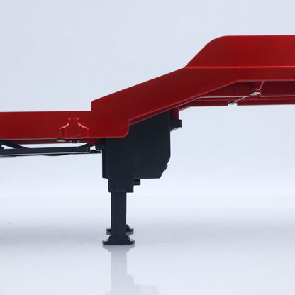 EU Stock Plastic 1502 3 Axle Semi Trailer Flatbed for 1/18 HUINA 1501 Remote Control Tractor Truck RC Lorry Car Model Upgrade Parts