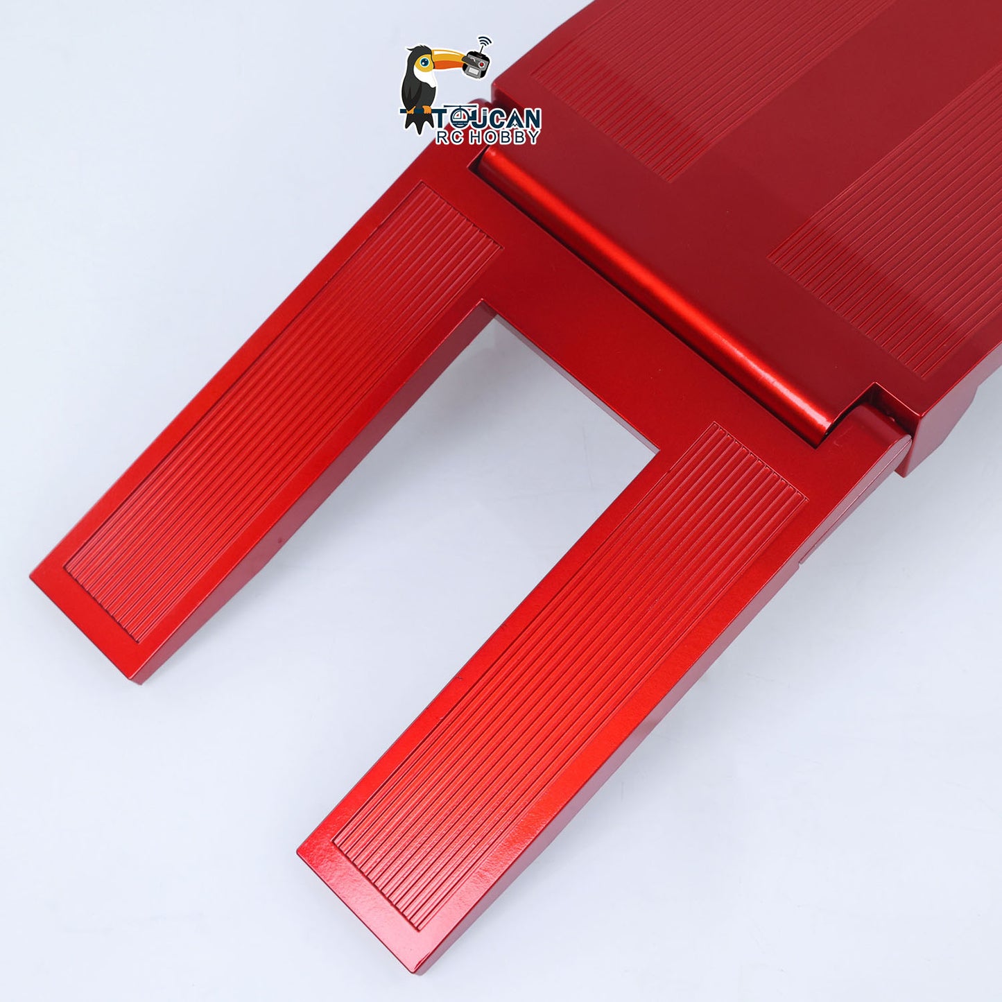 3 Axles Plastic Semi Trailer Flatbed 1502 for 1/18 Remote Control Tractor Truck HUINA 1501 RC Lorry Car Model Upgrade Parts