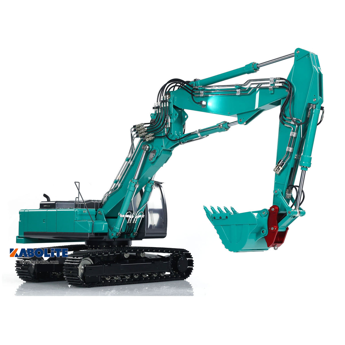 KABOLITE K350 200 1/14 RC Hydraulic Excavator 3 Arms Digger with Decorative GPS Air Filter