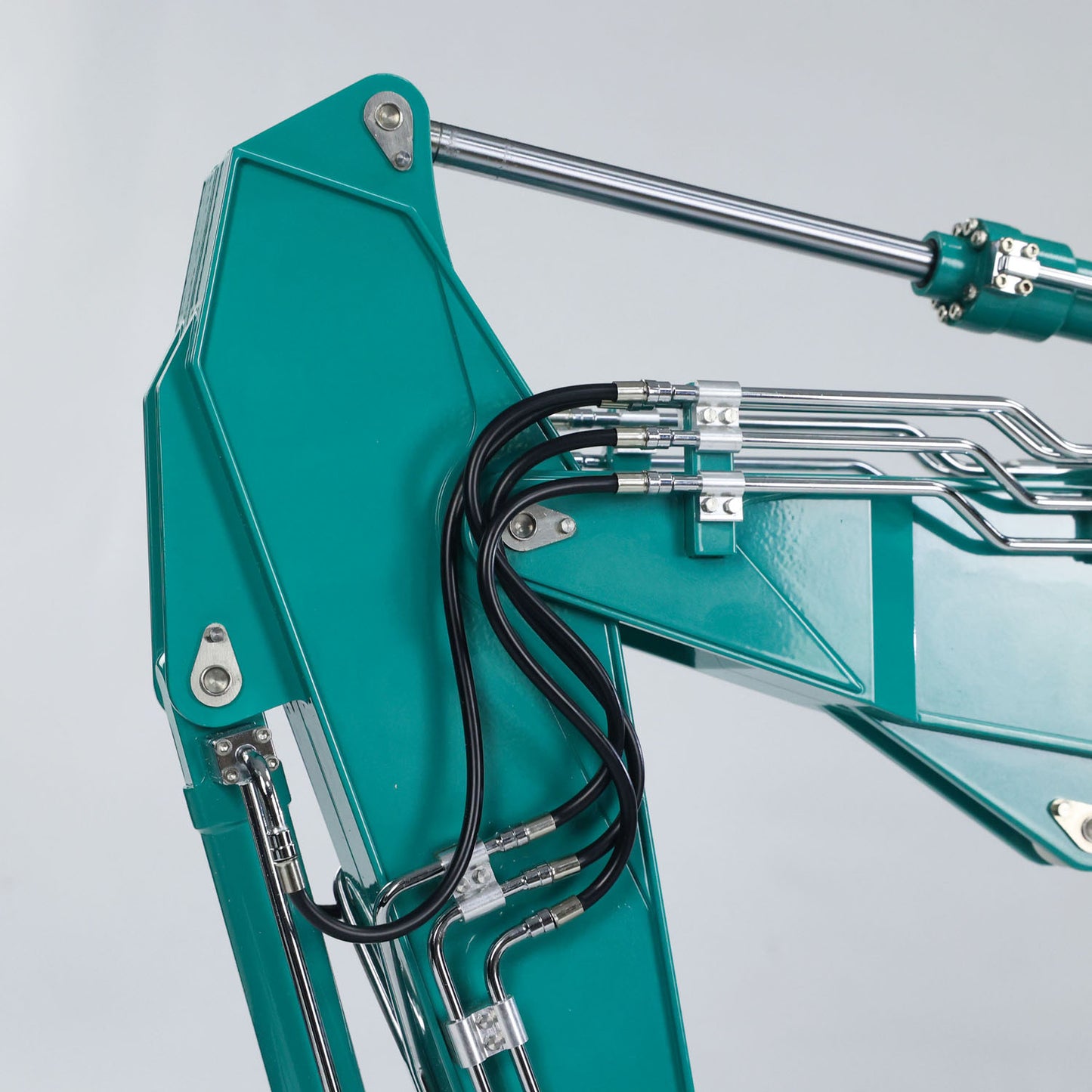 KABOLITE  1/14 K350 200 3Arm RC Hydraulic Excavator Remote Control Digger Model Light Sound System Flysky Radio RTR Battery