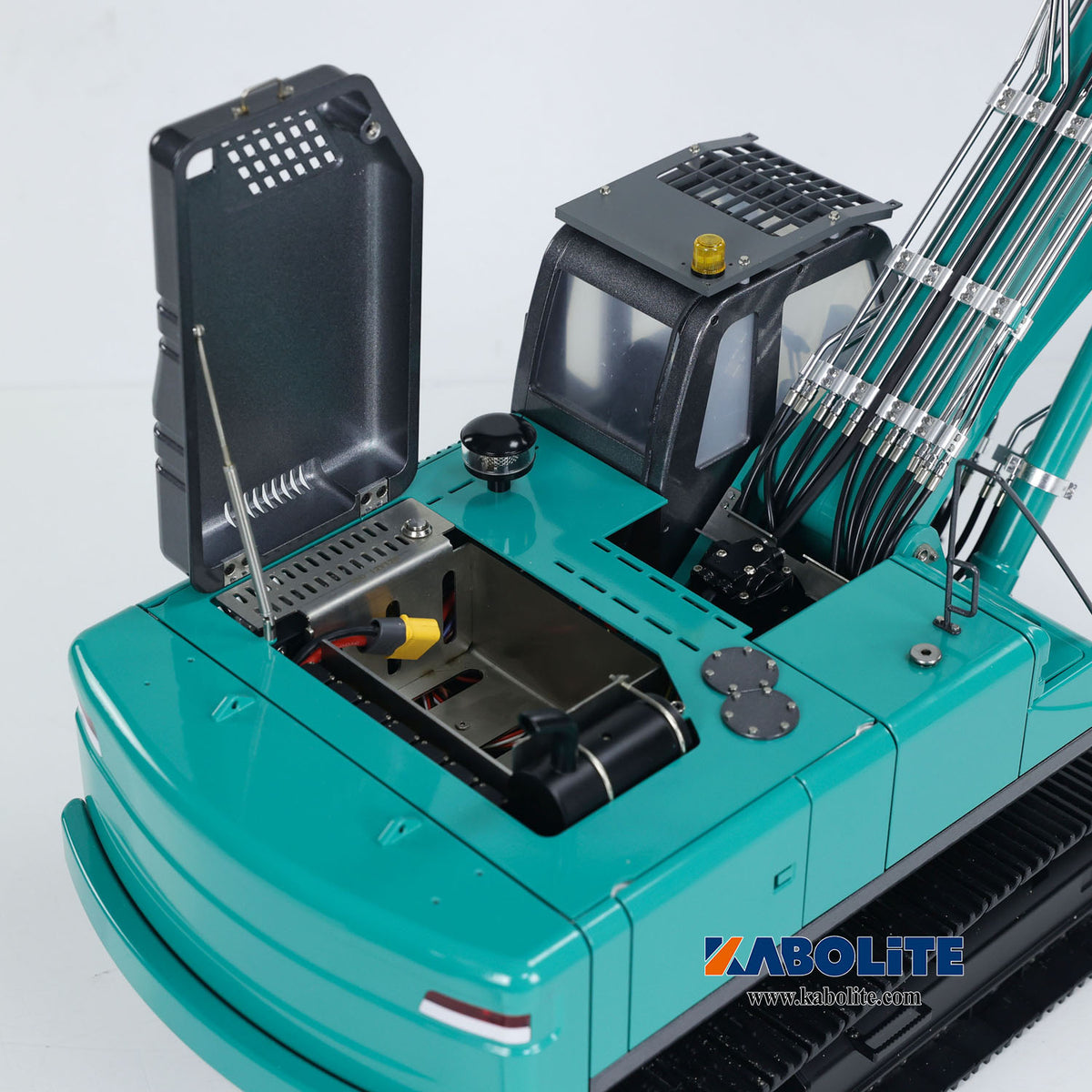 KABOLITE K350 200 1/14 RC Hydraulic Excavator 3 Arms Digger for Construction Vehicle Enthusiast